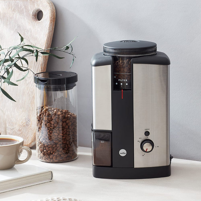 Wilfa Smart Coffee Grinder (Silver)