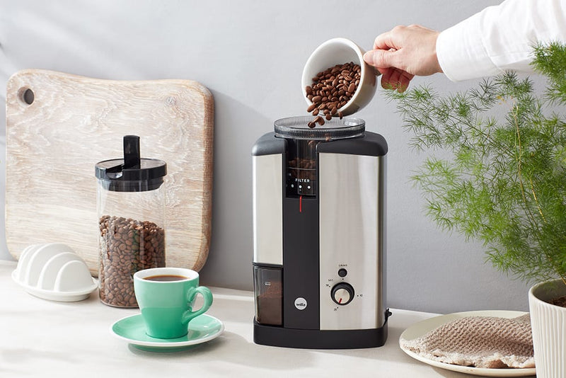Wilfa Smart Coffee Grinder (Silver)